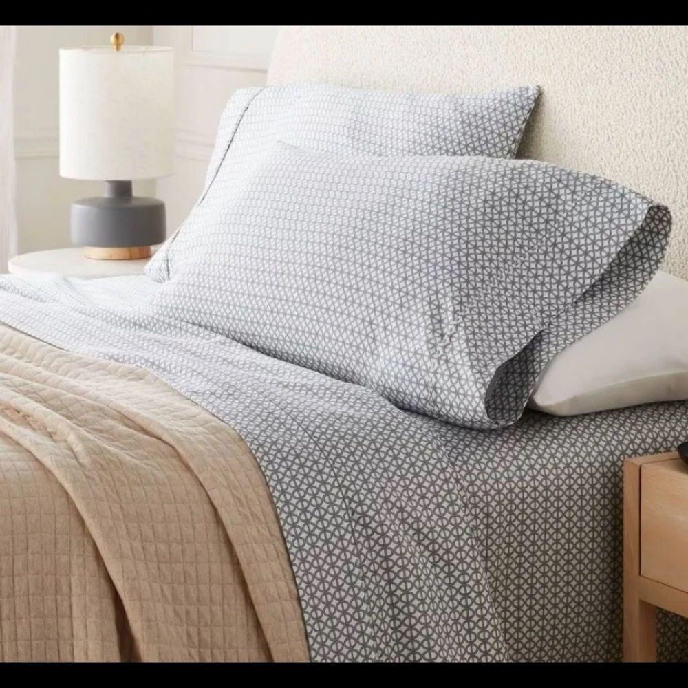 Threshold Performance Ring Design Bed Sheet Set New item - Picture 4 of 5